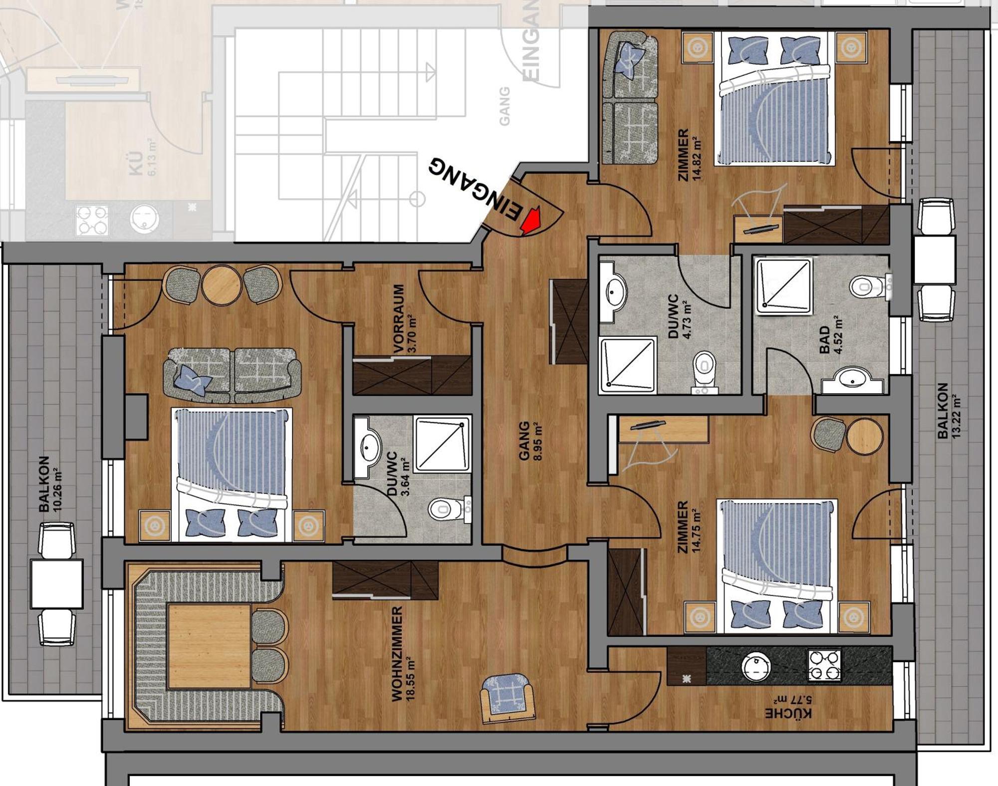 A CASA Bernstein Apartment Solden Luaran gambar