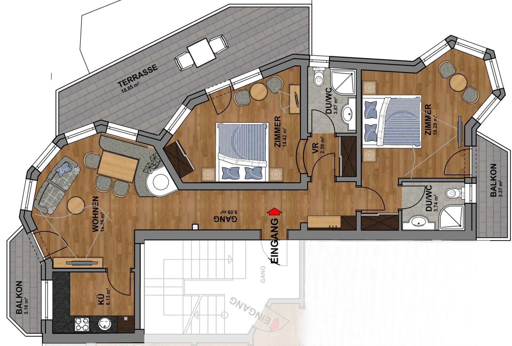 A CASA Bernstein Apartment Solden Luaran gambar